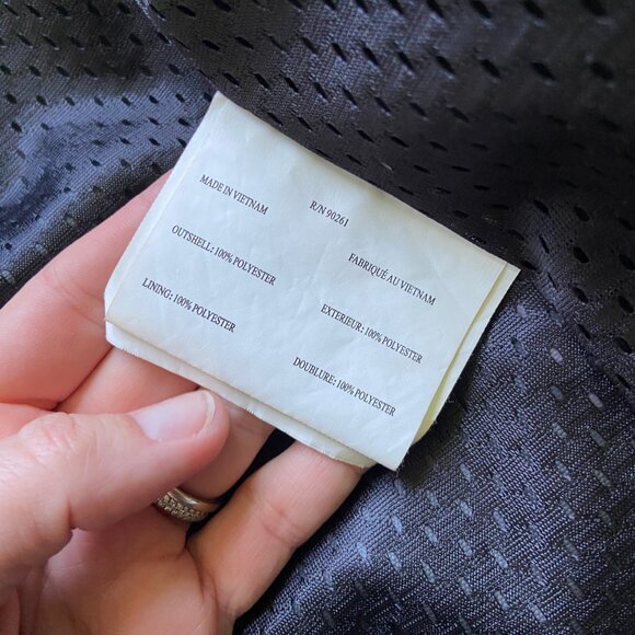 First Gear Mens Size Medium Rush Hypertex Motorcycle Jacket Black/Gray - Picture 7 of 12